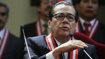 Enrique Mendoza, presidente del PJ peruano (foto: Perú 21)