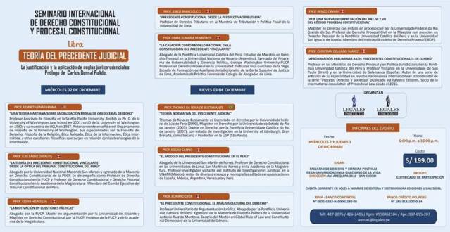 Seminario Internacional - Thomas Bustamante